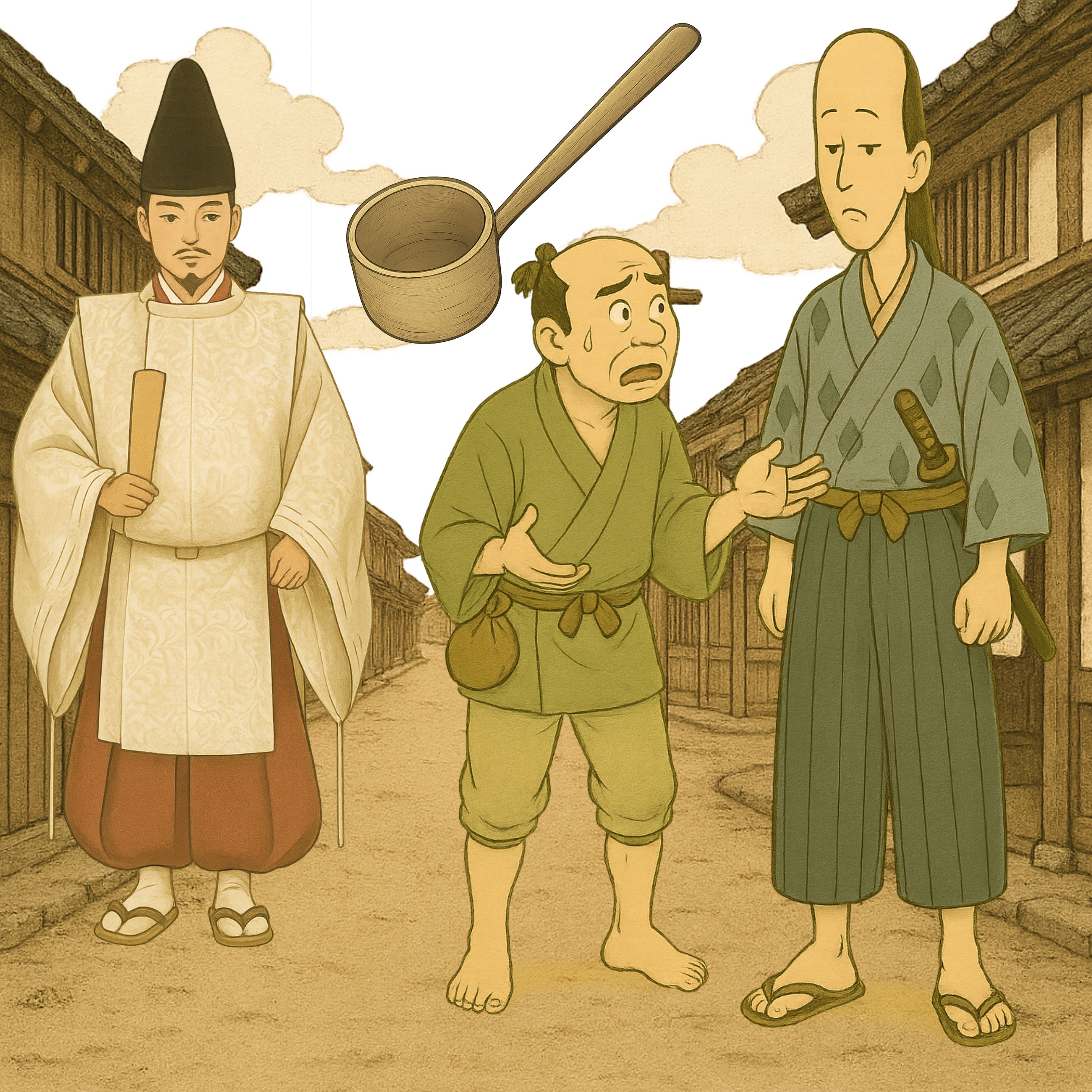 「ちょうず探し」　郡代（ぐんだい）さんをもてなす百姓。ちょうずの意味が分からず… episode artwork