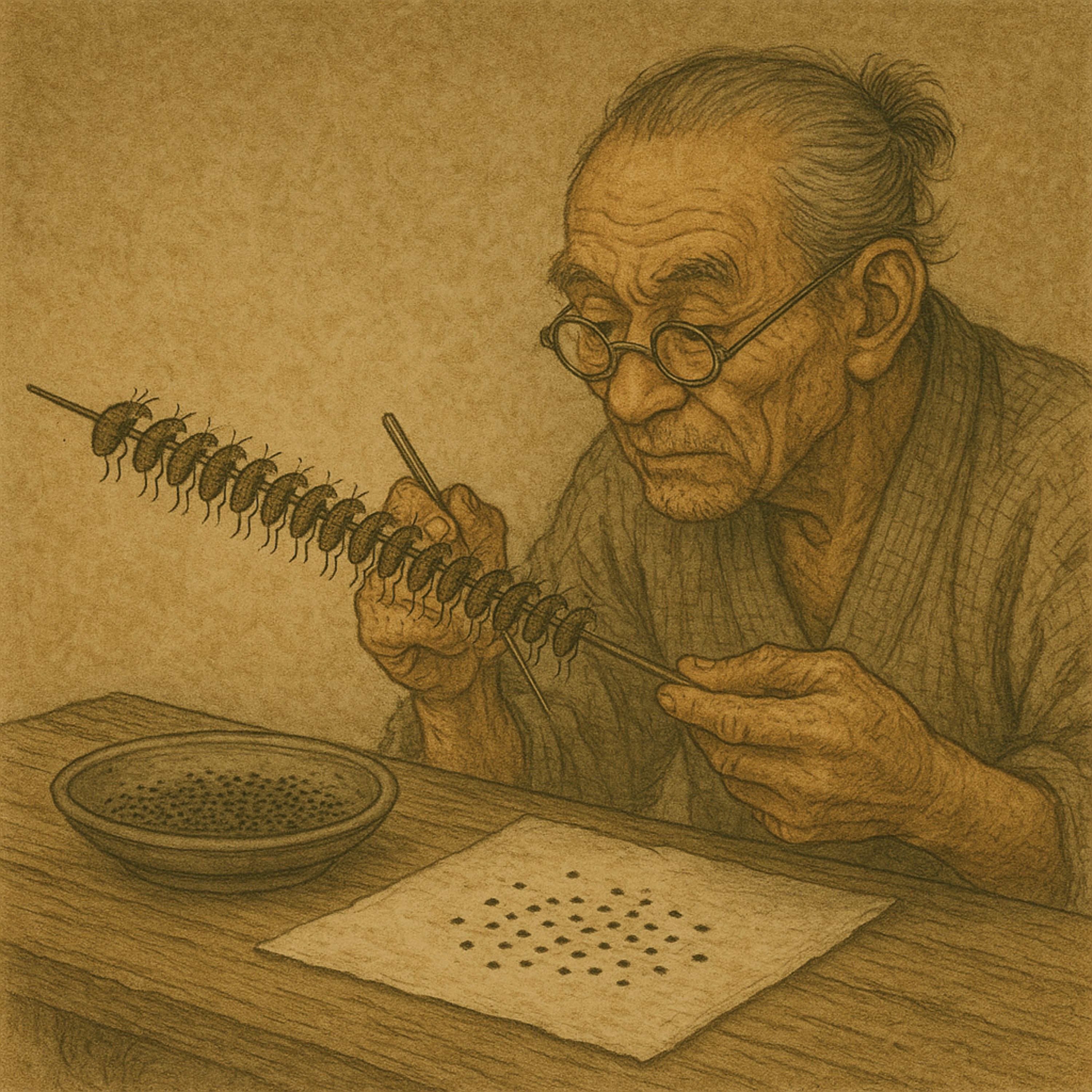 「ノミの串刺し」　ノミだらけの宿に泊まった旅人のウソに主人は… episode artwork