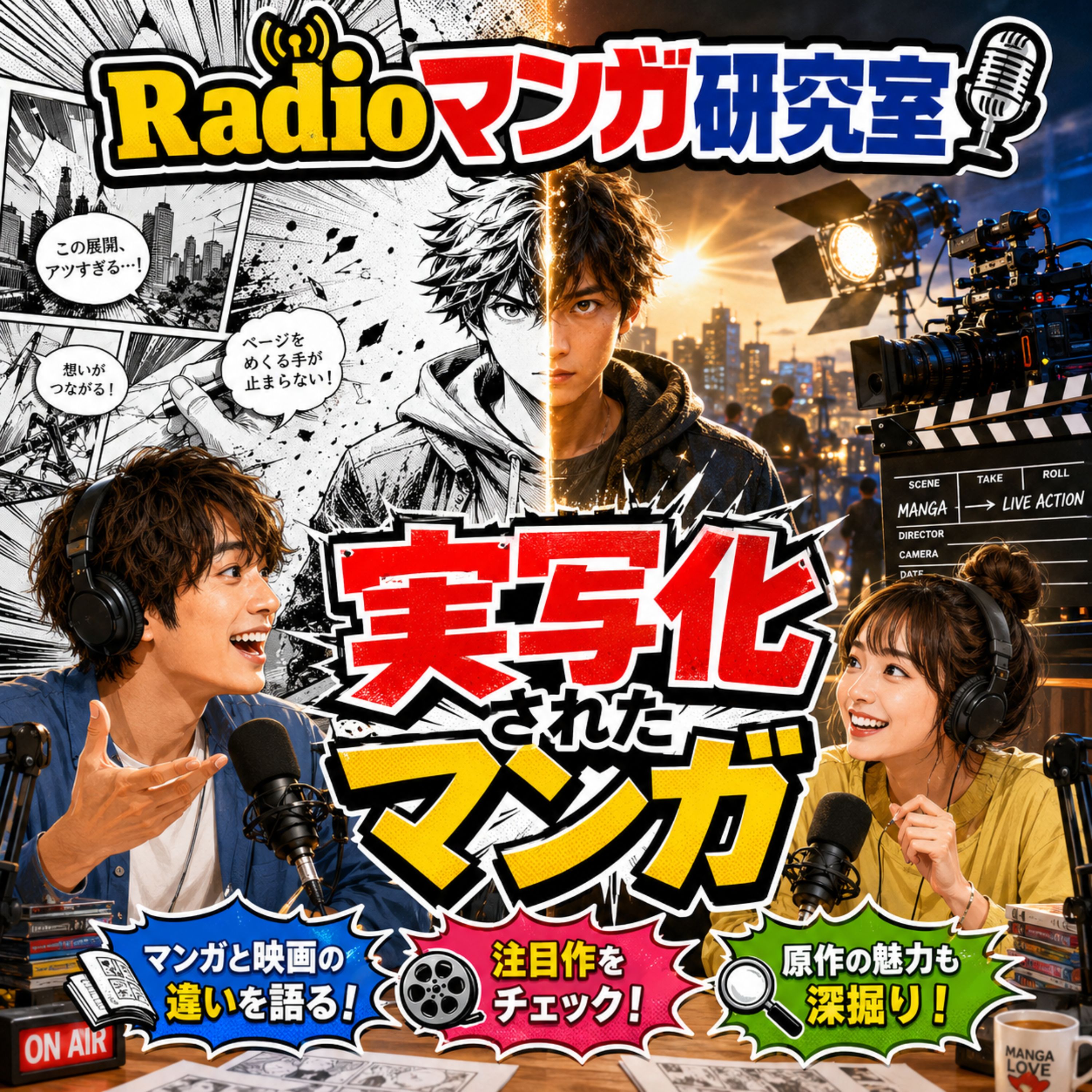 🎙「実写化されたマンガ」特集！ episode artwork
