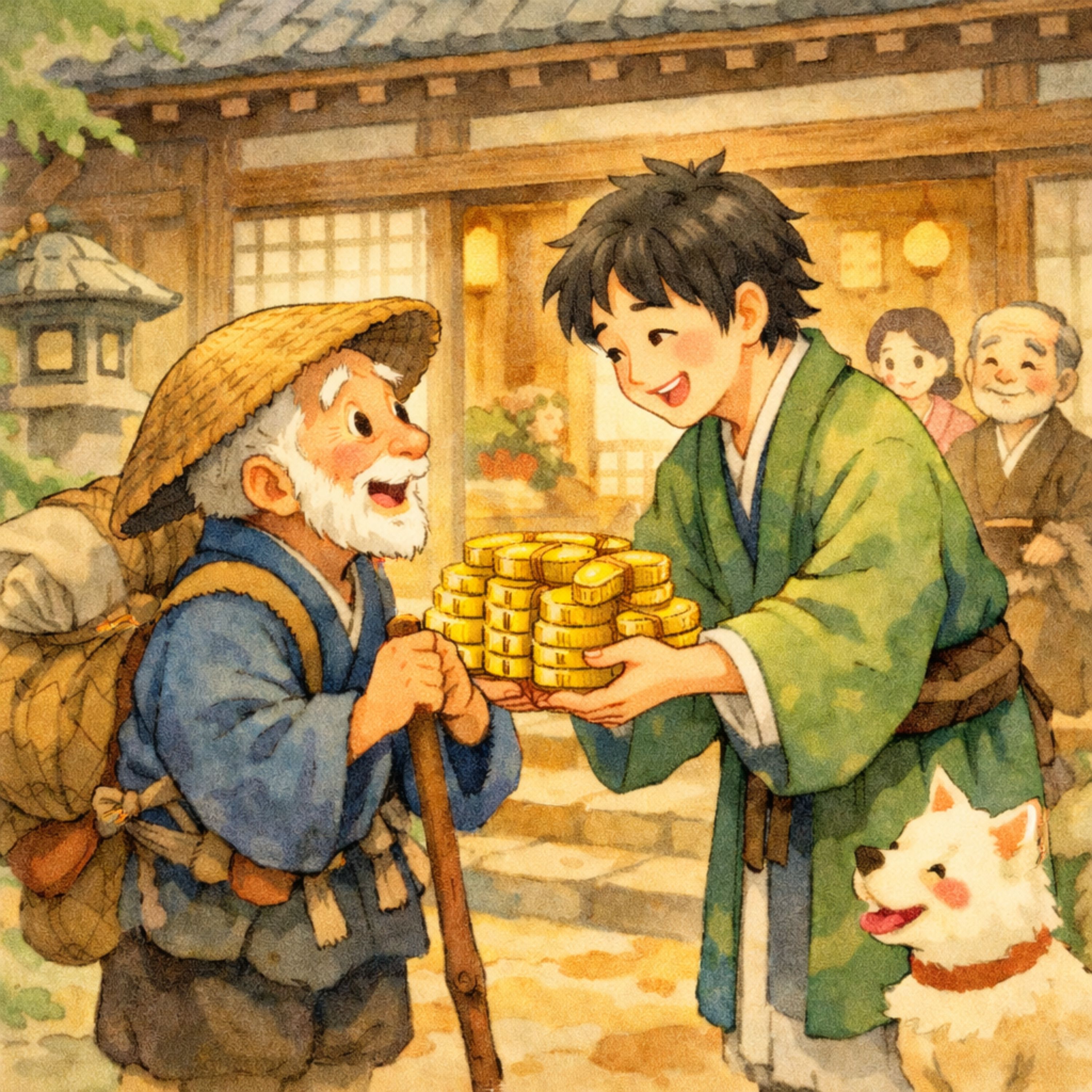 「一両の恩」　かわいそうな子供を信じて一両渡した商人に２０年後なんと・・・ episode artwork