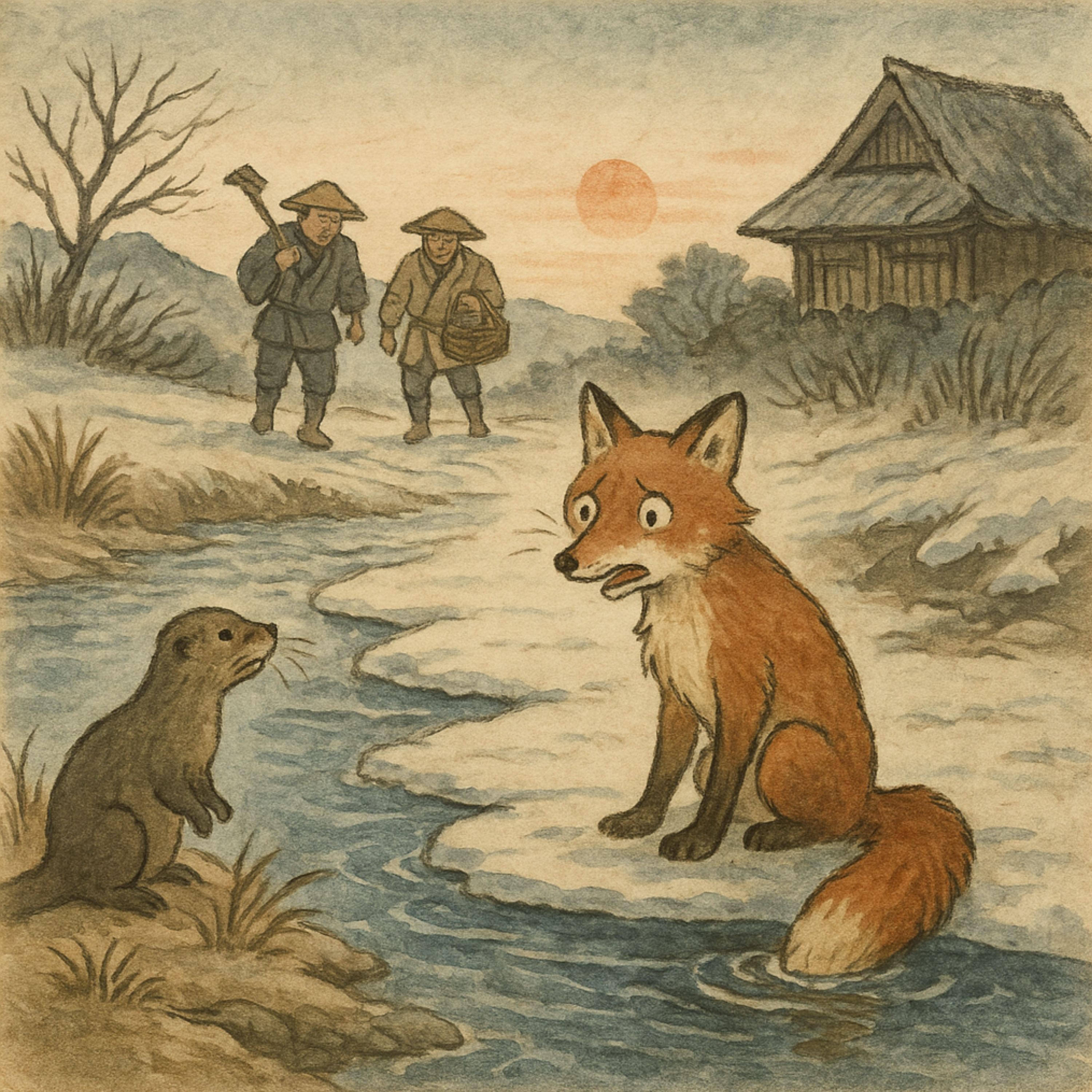 「あつかましか狐」　カワウソを騙したためにひどい目に… episode artwork