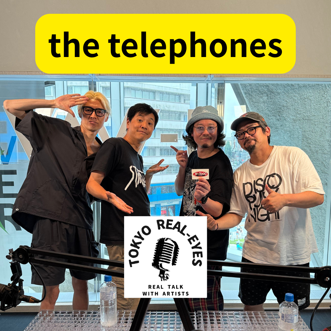 ①the telephones登場！新作から20周年をワイワイ語る！むらかみなぎさと深く語らう！
