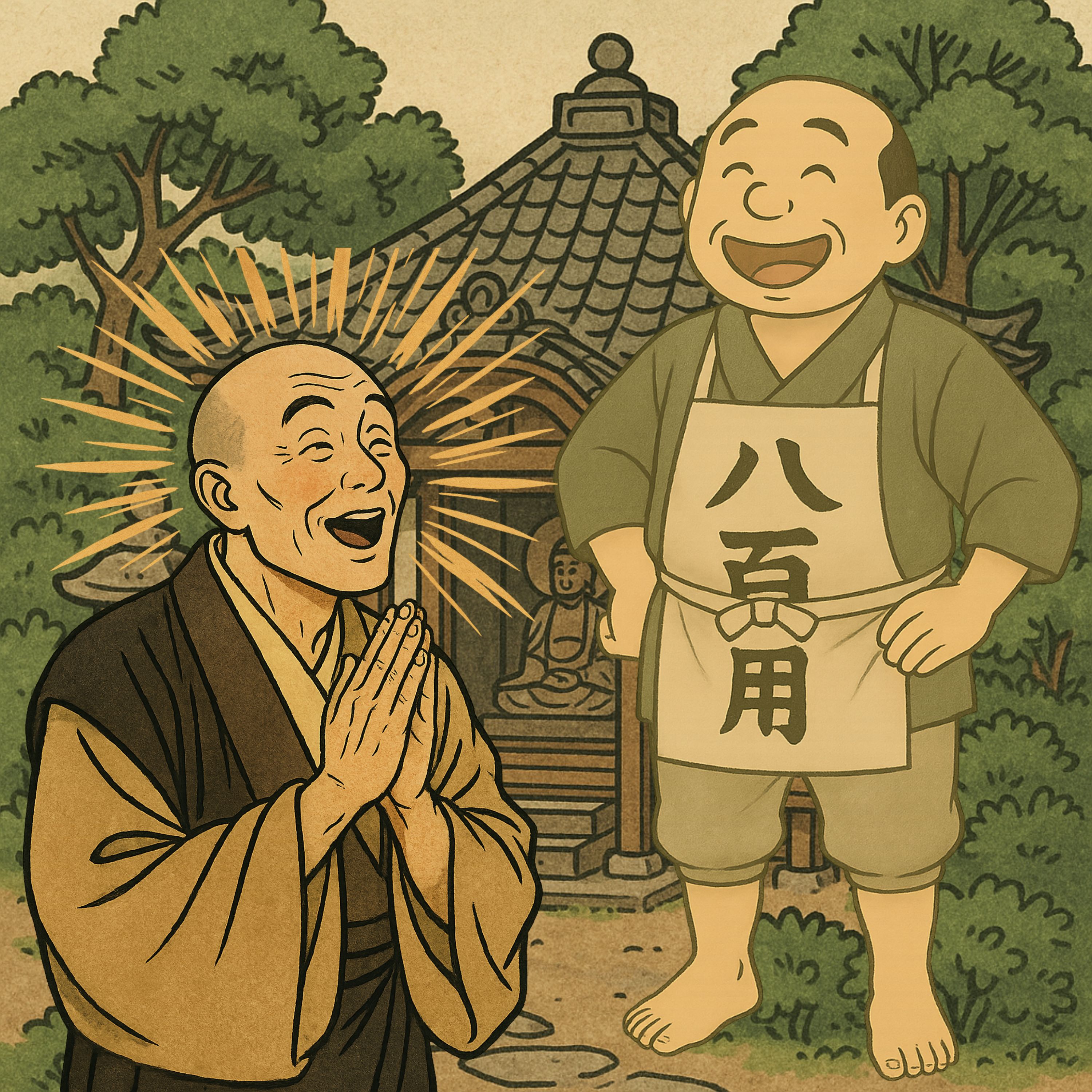 「こうむの鉈（なた）」　問答士を迎えたのは八百屋の番頭さん... episode artwork