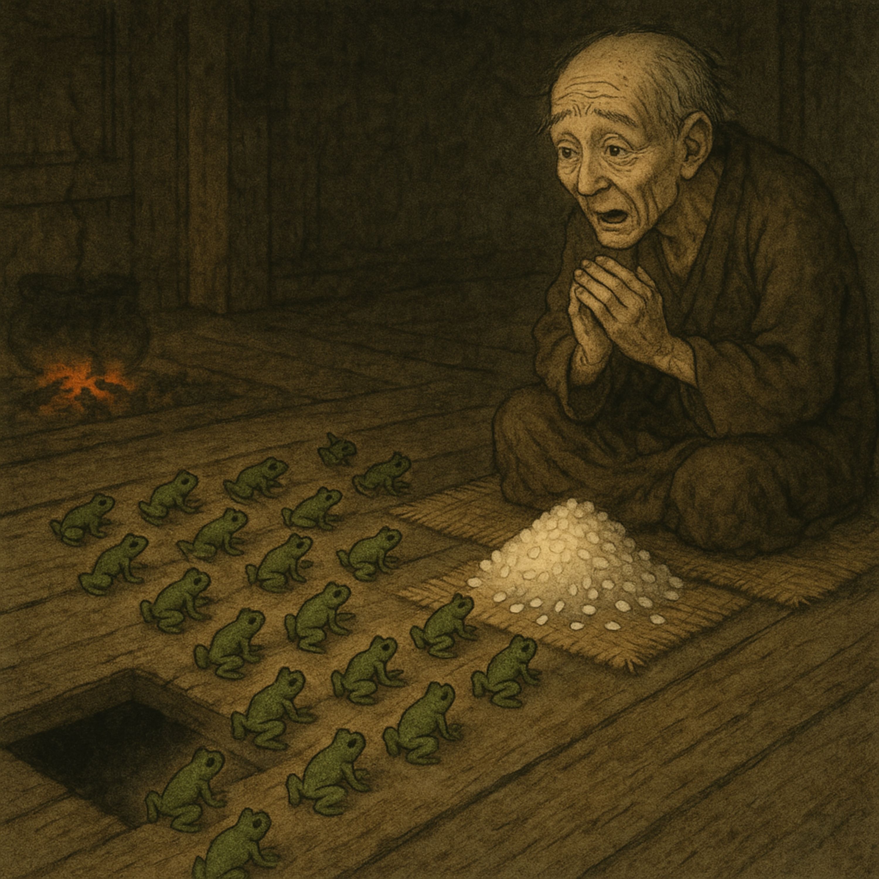 「じゃれんこ（おたまじゃくし）の恩返し」 episode artwork