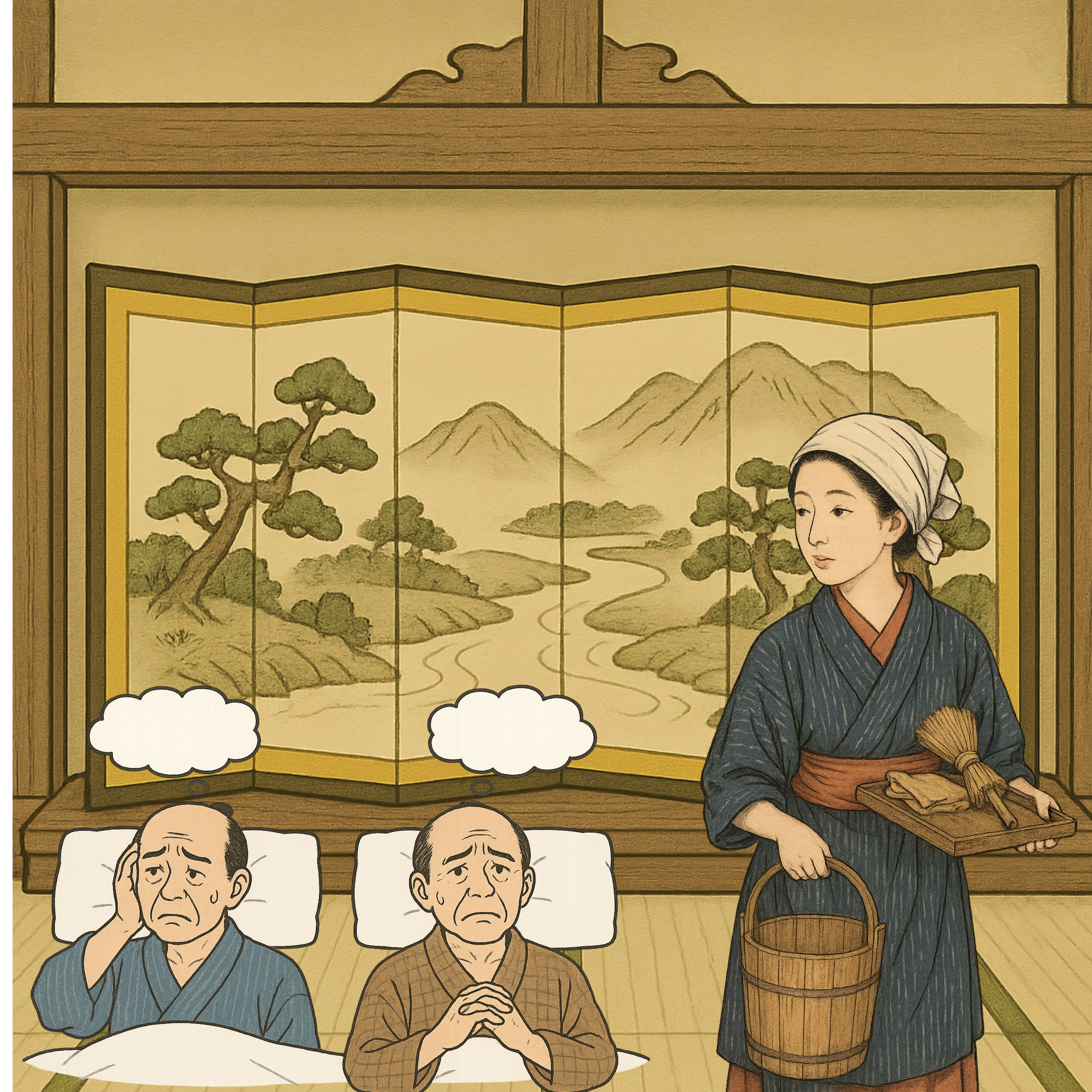 「おまん屏風」　八代の寺で田舎の爺さんたちが勘違い！ episode artwork