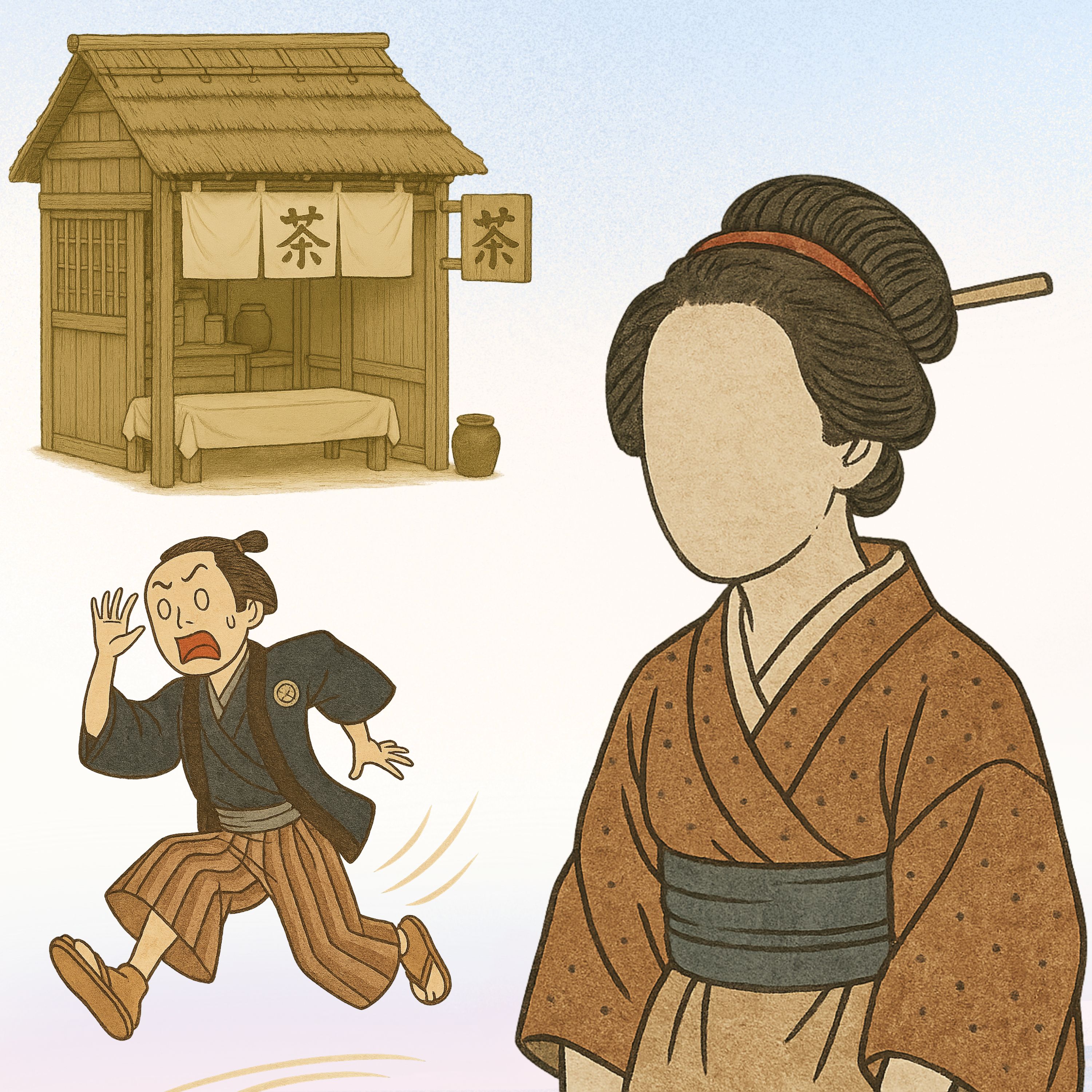 「のっぺらぽん」　熊本城の法華坂にある茶店での怖～いお話！！！ episode artwork