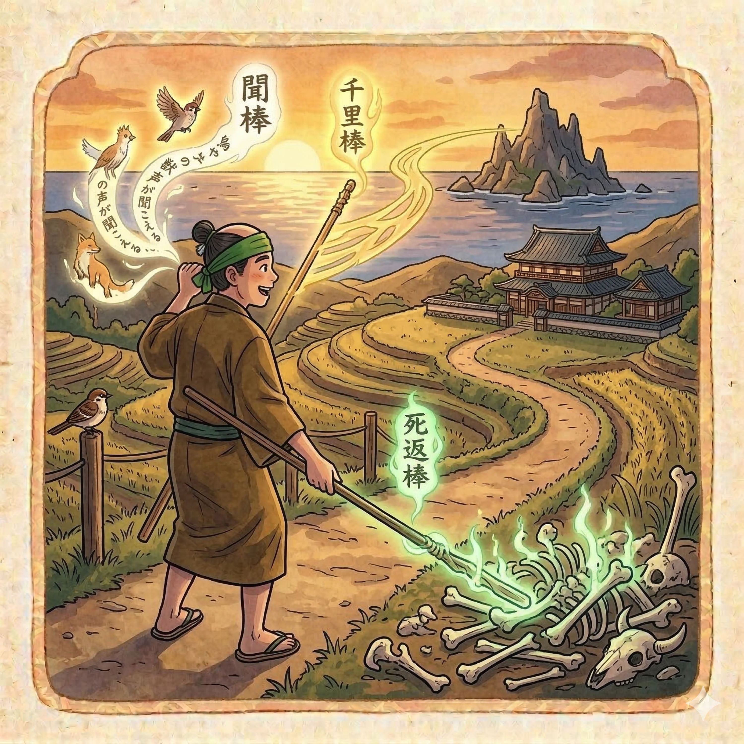 「鬼ヶ島の宝物   」　追い出された息子が鬼ヶ島で宝を持ち逃げし… episode artwork