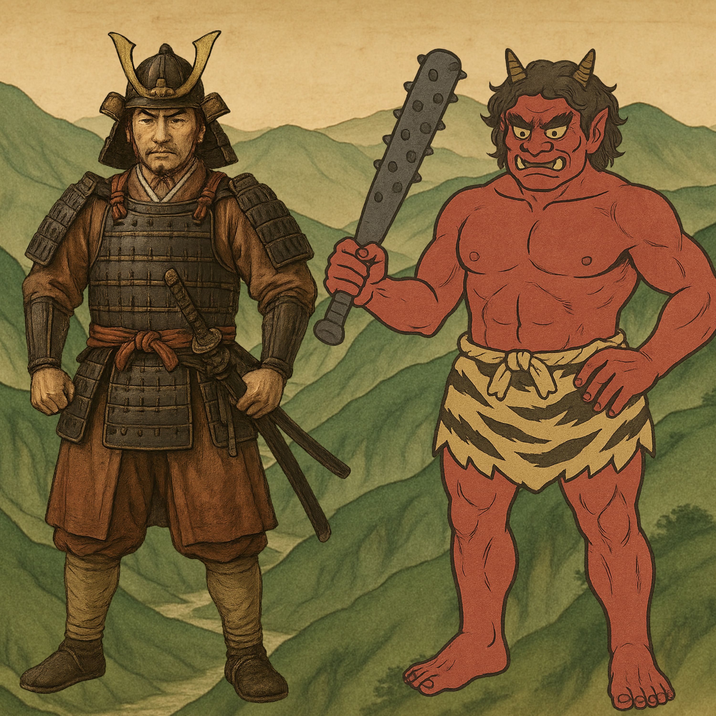 「木原山（きわらやま）ん谷」　人を喰うため鬼が谷を掘った話 episode artwork