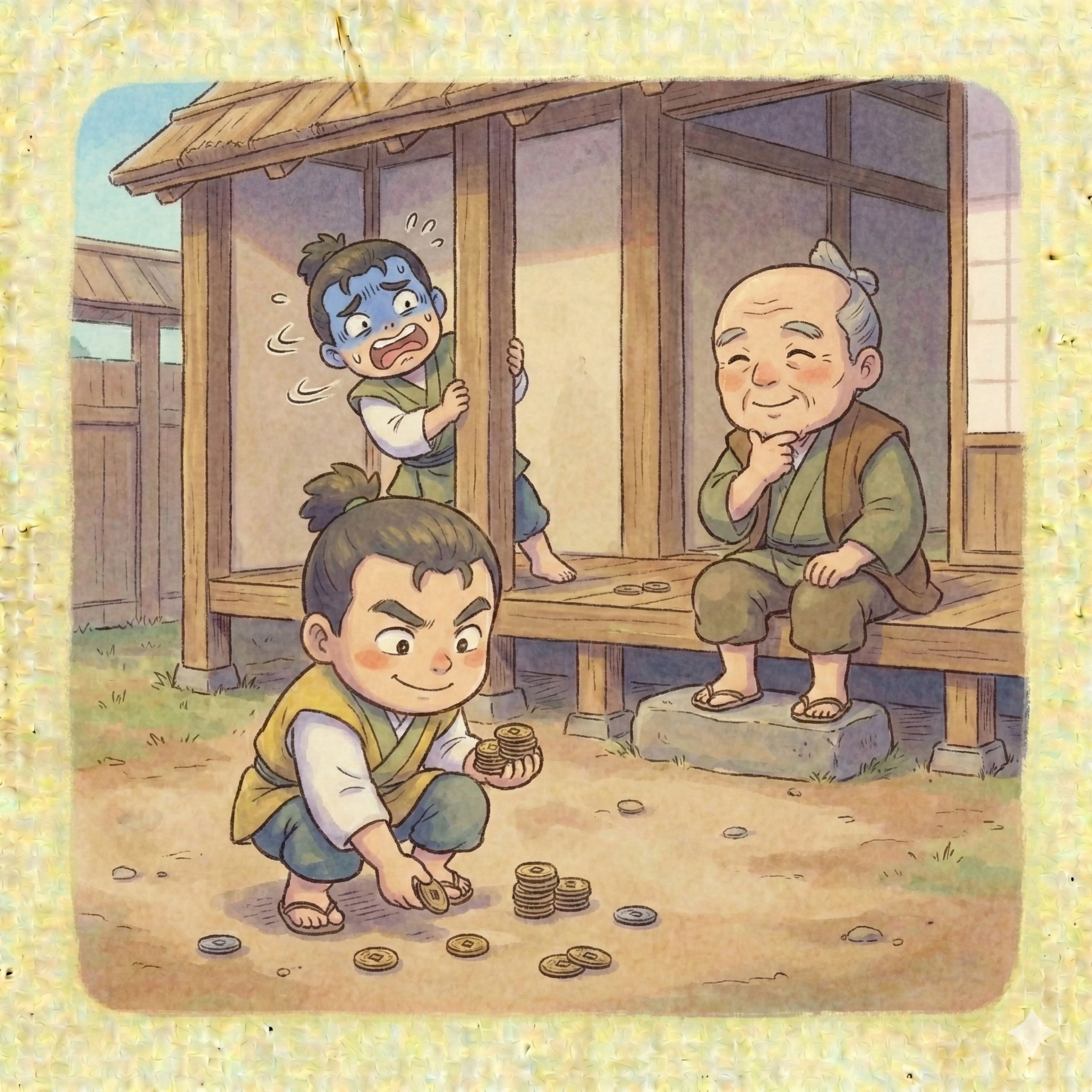 「四（し）はすかん（四＝死）」　町での買い物で４禁止を言われた子供たちは… episode artwork
