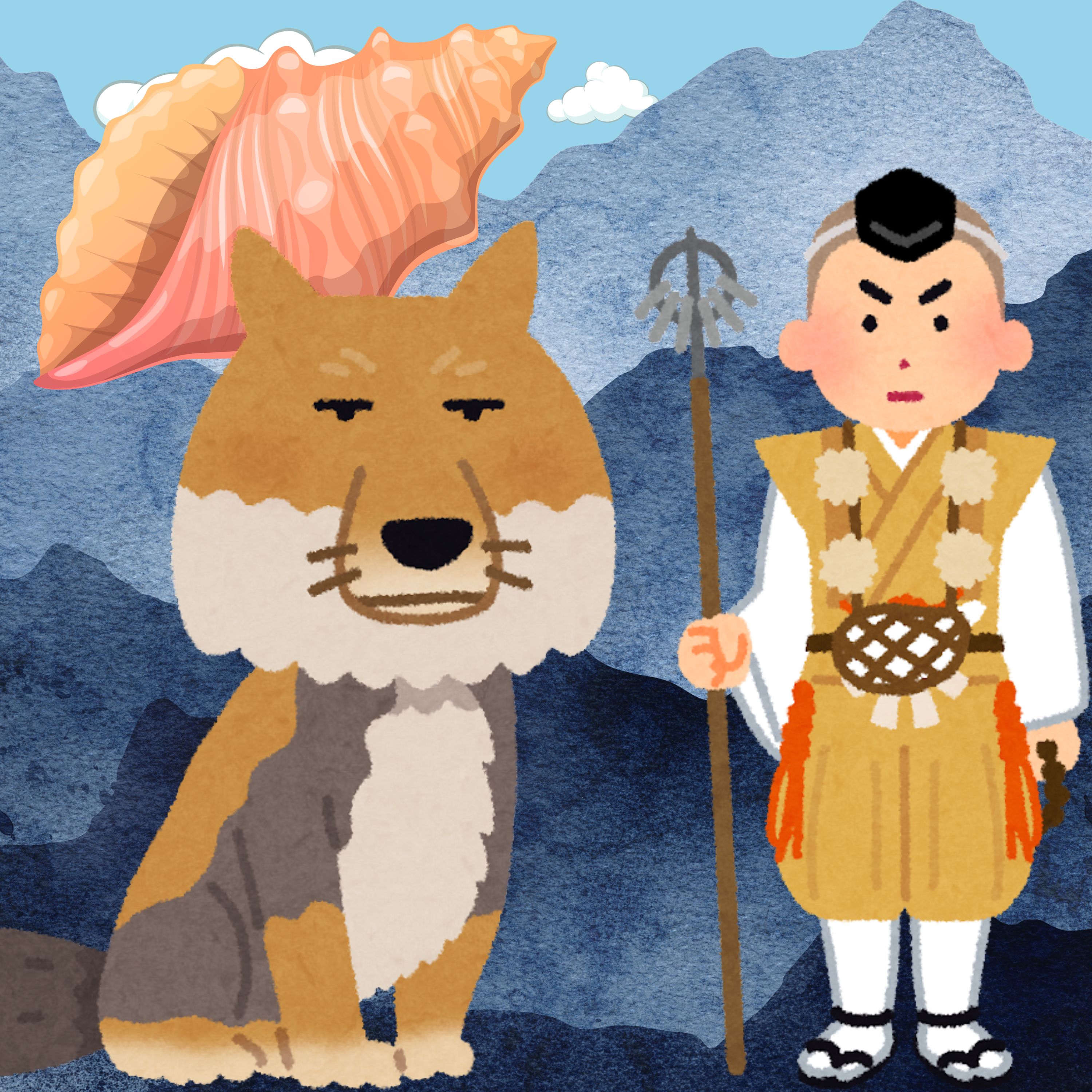 「狐とやんぼし（山伏）」　いたずらされた山伏に狐が仕返し！ episode artwork