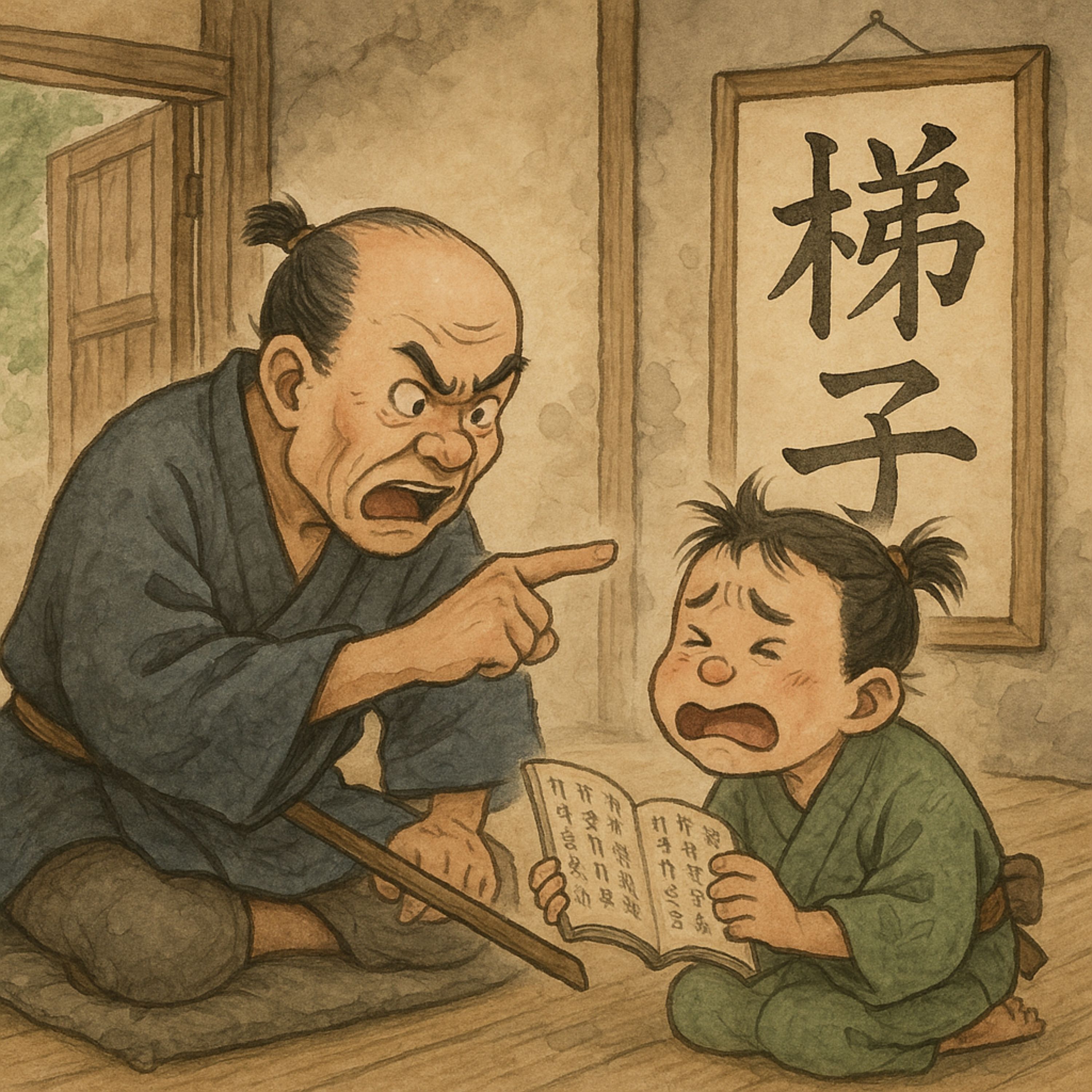 「梯子のうっくざれ（うち壊れ）」　結論・日本語は難しい episode artwork