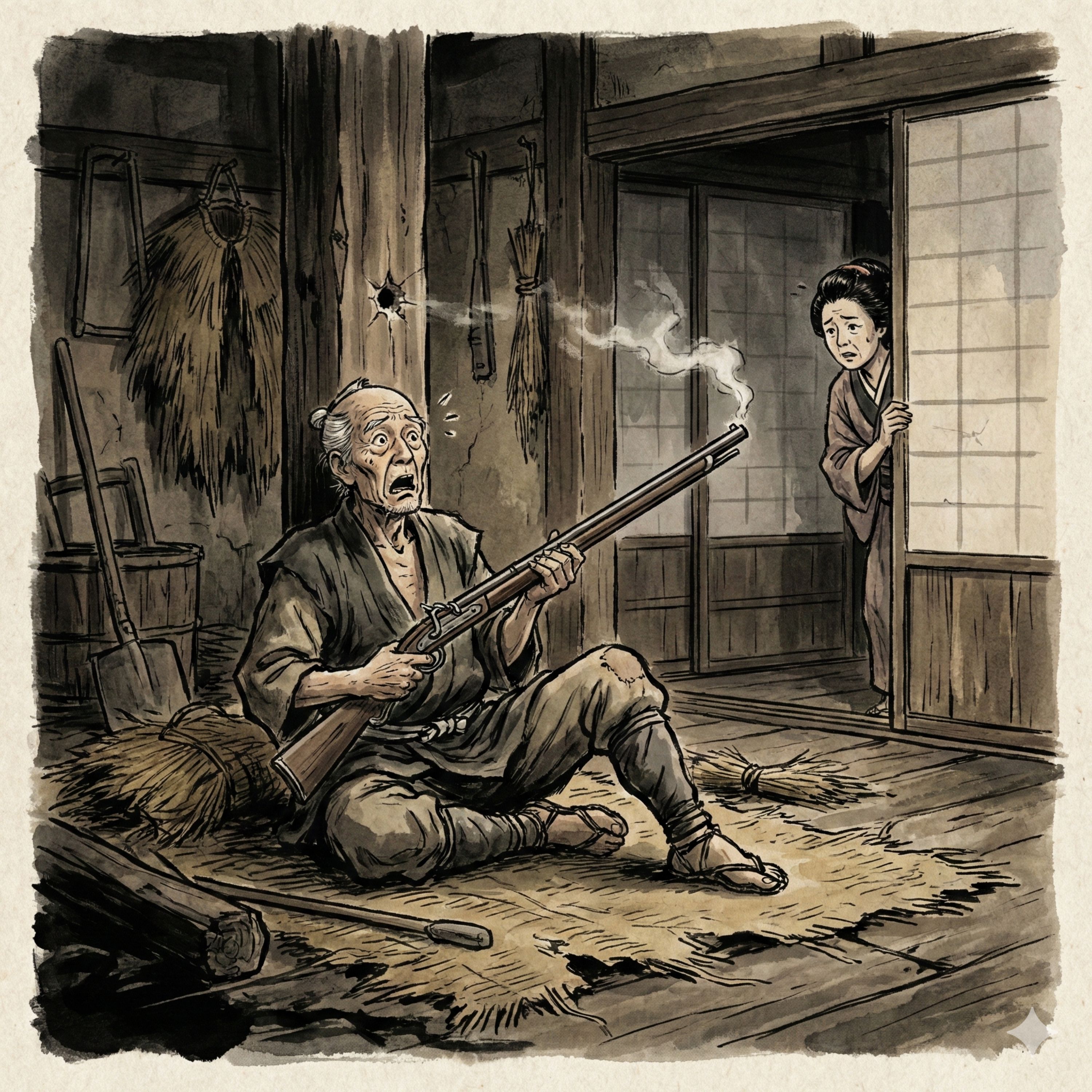 「下手な鉄砲」 鉄砲撃ちのへたくそな猟師の成れの果て episode artwork