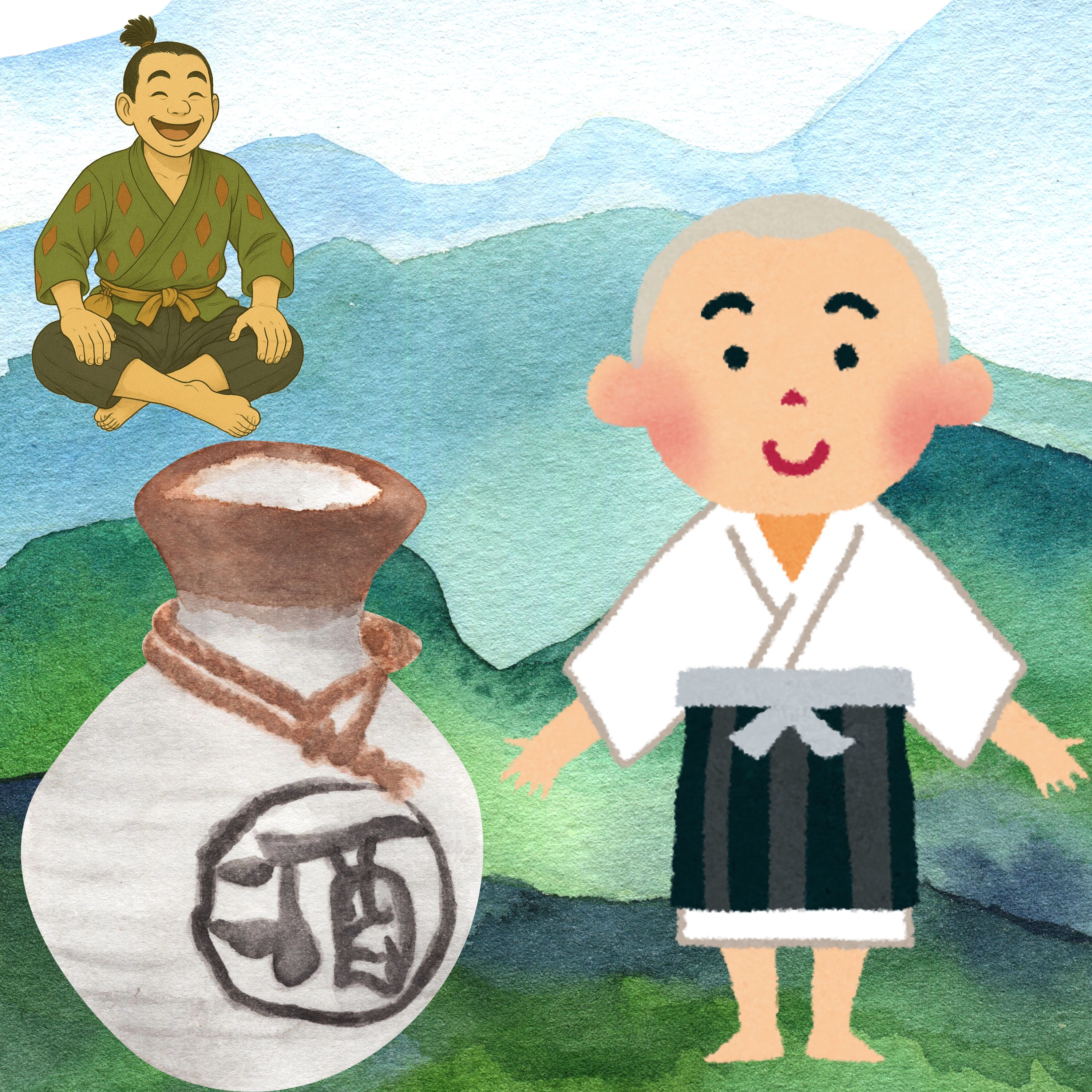 「徳利の謎」　大食いの小僧さんを改めさせるために和尚さんは… episode artwork
