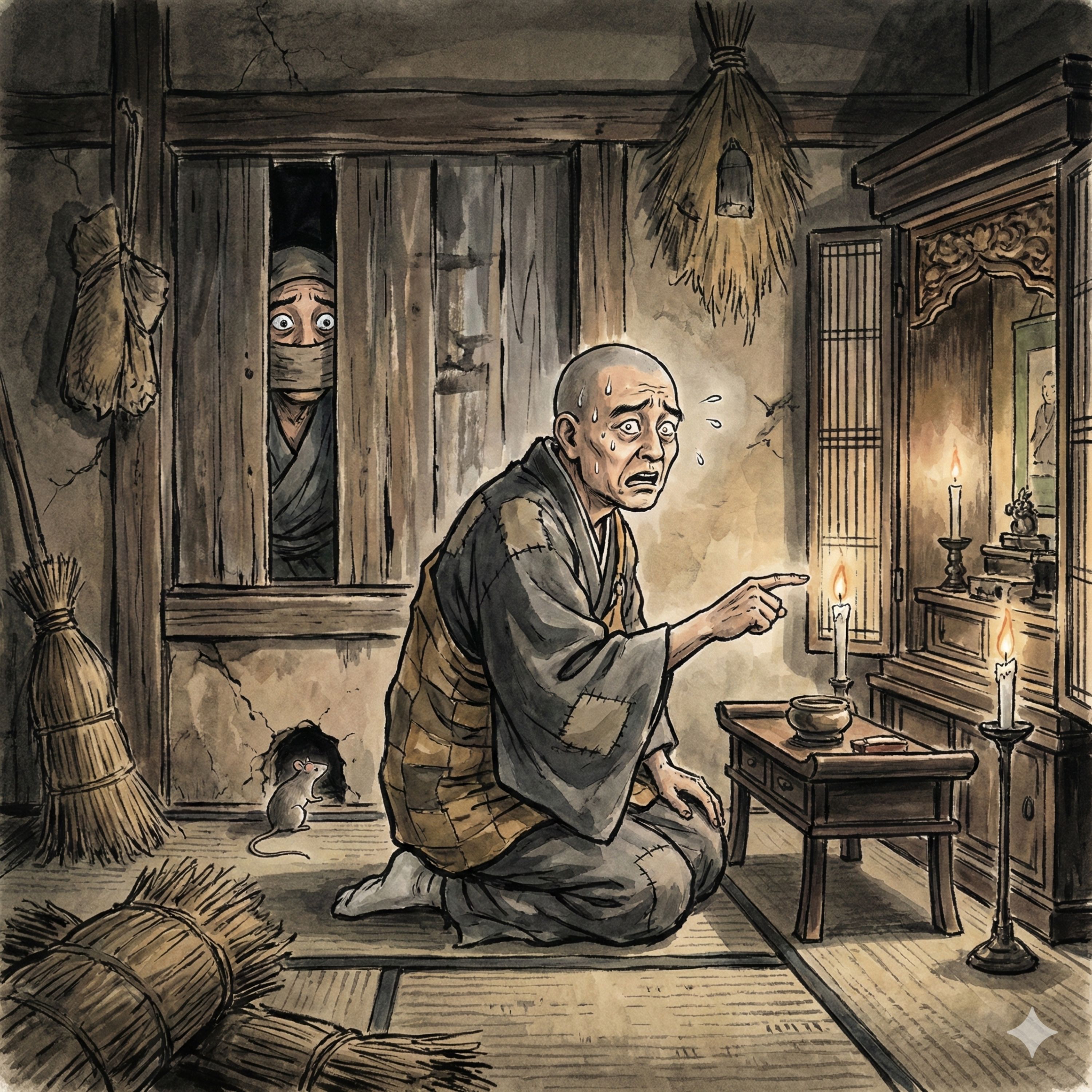 「偽のお経」 偽の坊さんがでたらめなお経を唱えたところ… episode artwork