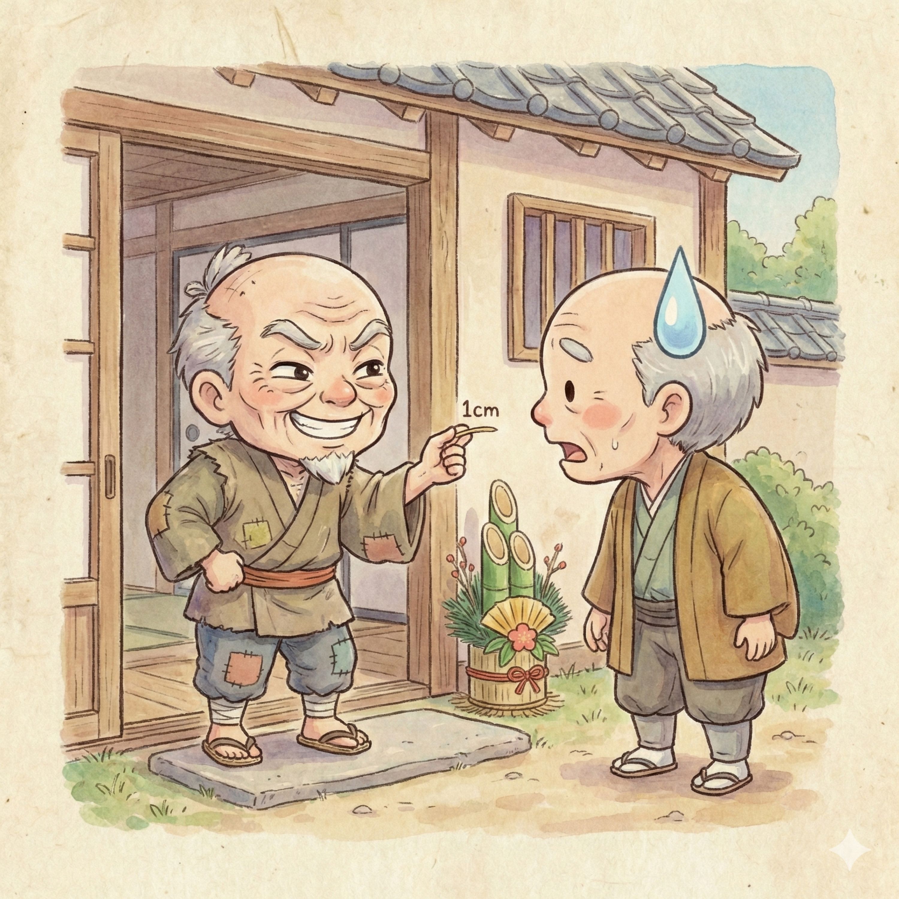 「けちんぼのお礼返し」   けちんぼさん・究極の節約術！ episode artwork