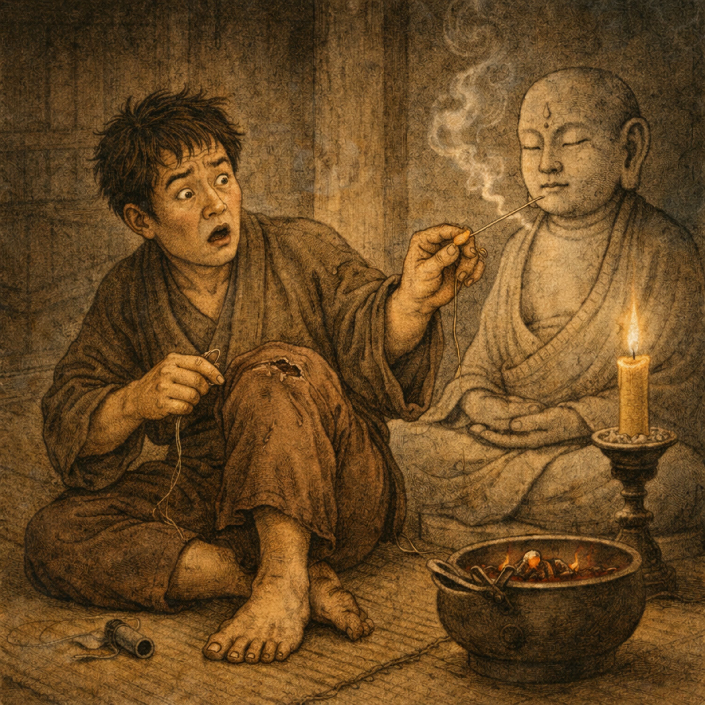 「狸の金玉」 野宿かと思ったところに現れたお堂。その正体は… episode artwork
