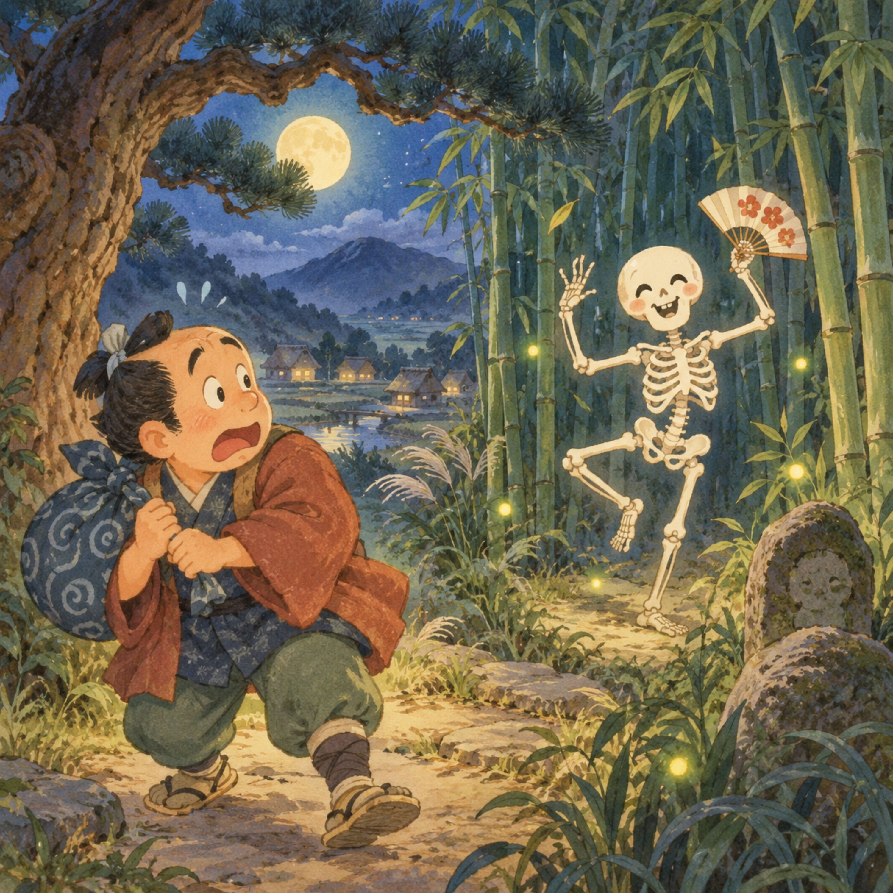 「歌う骸骨」　詳細は違うが話の筋は同じ episode artwork