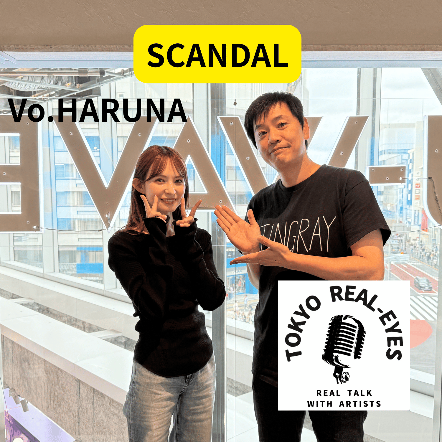①SCANDALのHARUNAがアルバム「ECHO」のチャレンジを語る！EggsにはTHE FLAGSが登場！