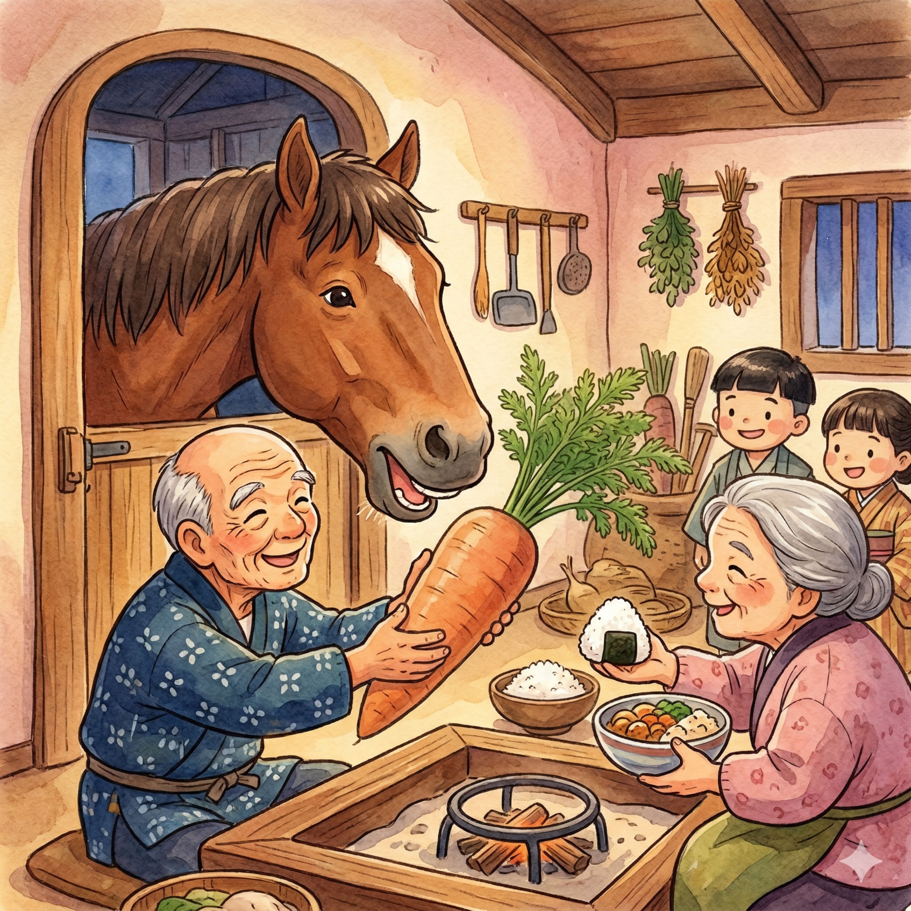 「一両の馬」　小作人が一両で買った餌がいらない馬の正体は… episode artwork