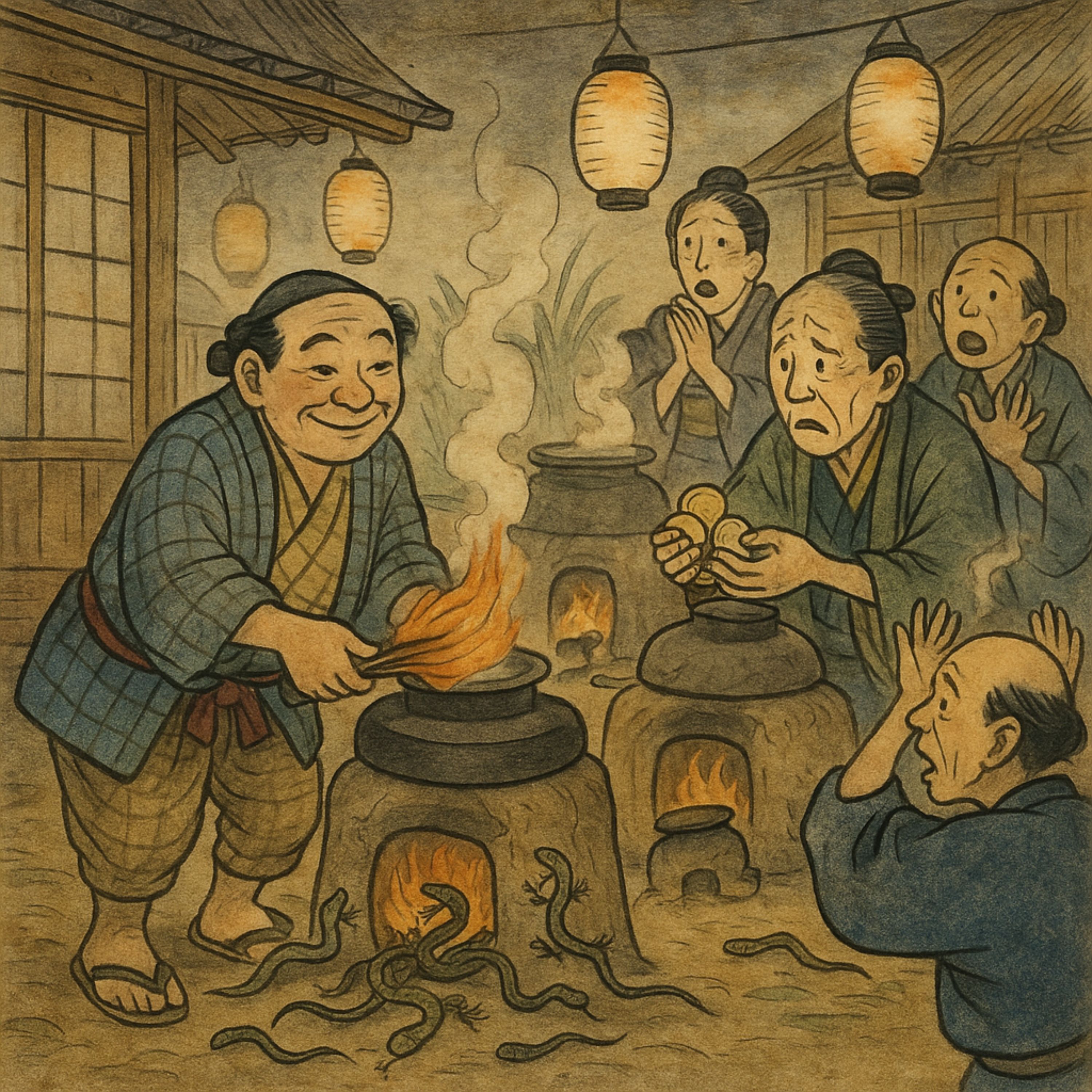 「徳しゃんのくどかい（かまど買い）」　別の徳しゃん？人が好過ぎる父 episode artwork
