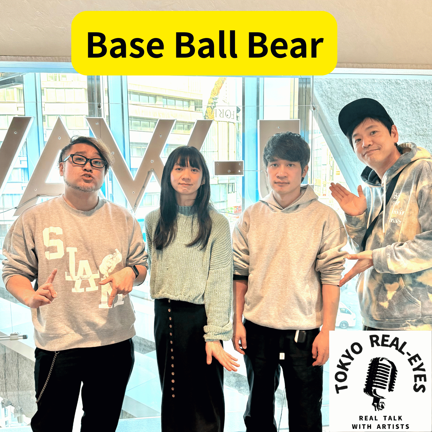 ①Base Ball Bearの3人が新作とバンドについて語る！Adam's missと大いに語った！