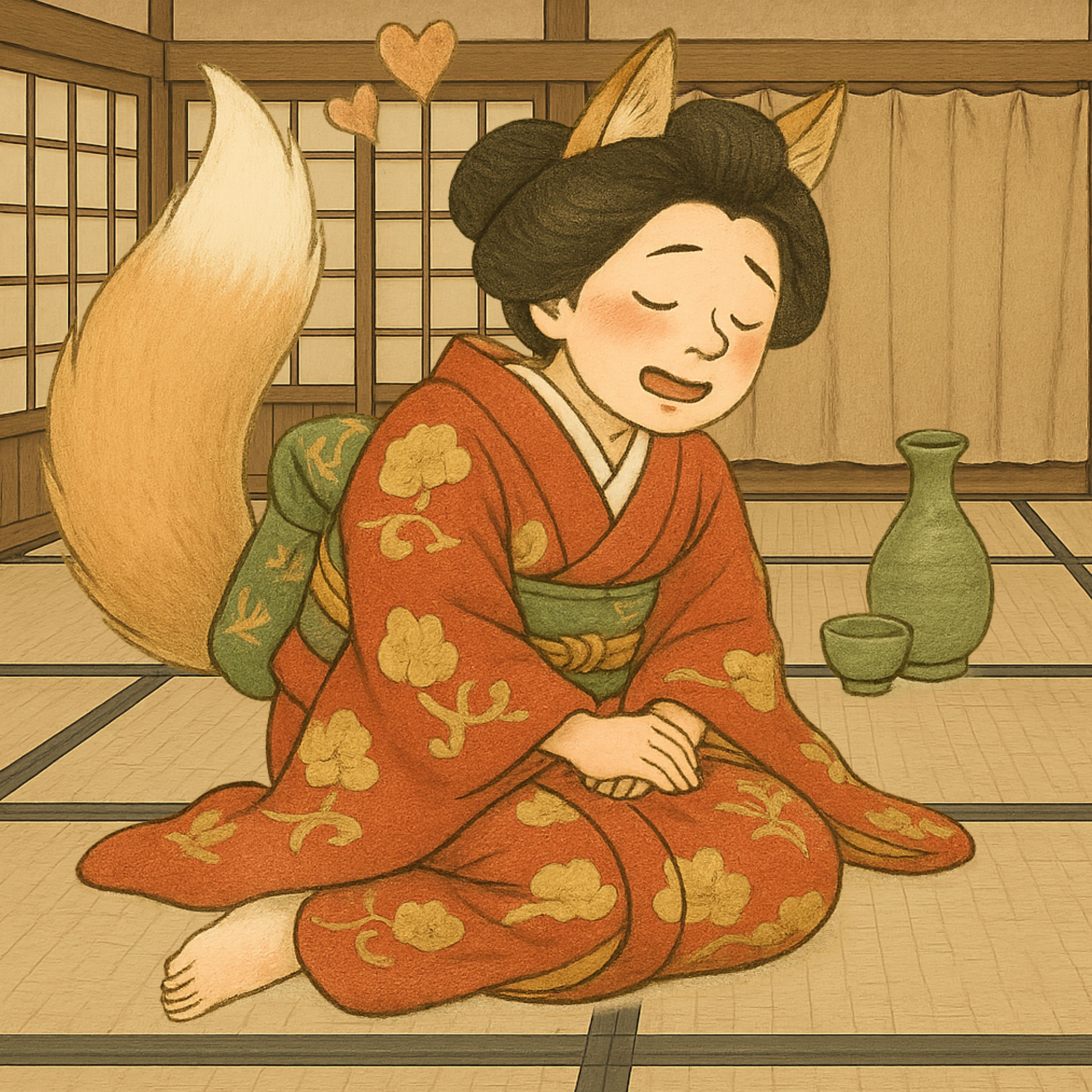 「万吉狐と木原孫四郎（きわらまごしろう）」　狐より上手の孫四郎さん… episode artwork