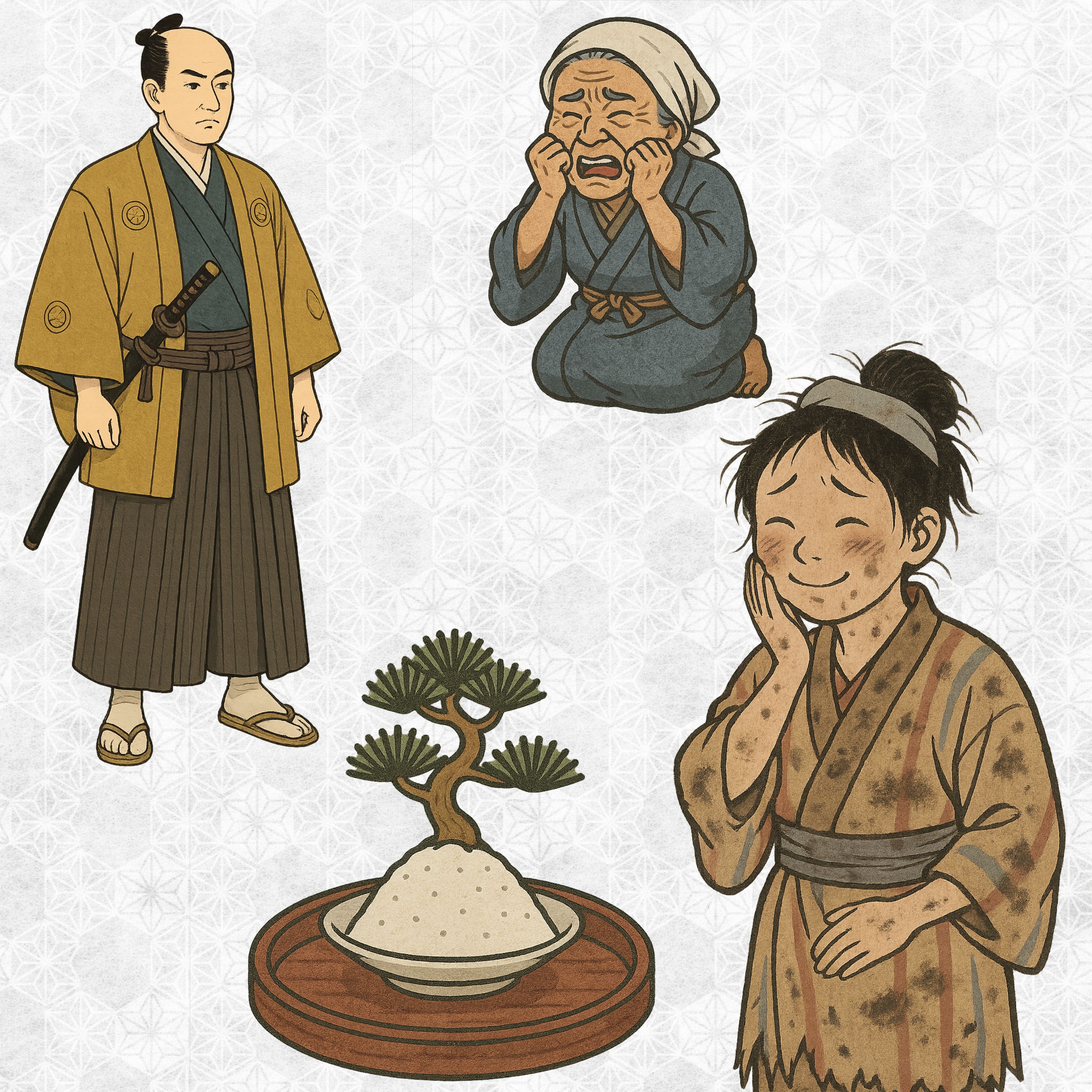 「歌で嫁選び」　殿様が気に入った娘を迎えに来たところ… episode artwork