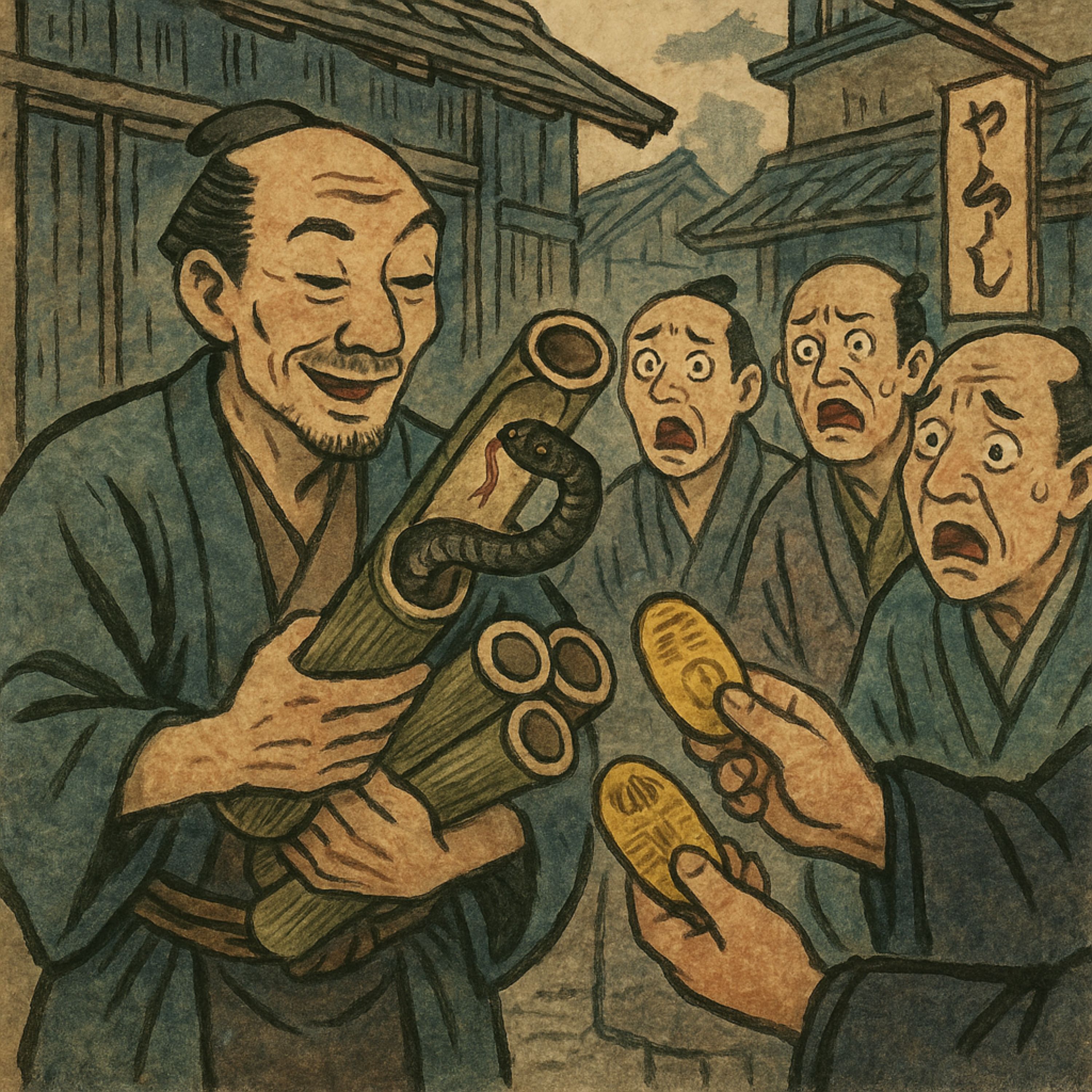 「二百両のひらくち」　知恵者のとくしゃんがまんまと儲けた話 episode artwork