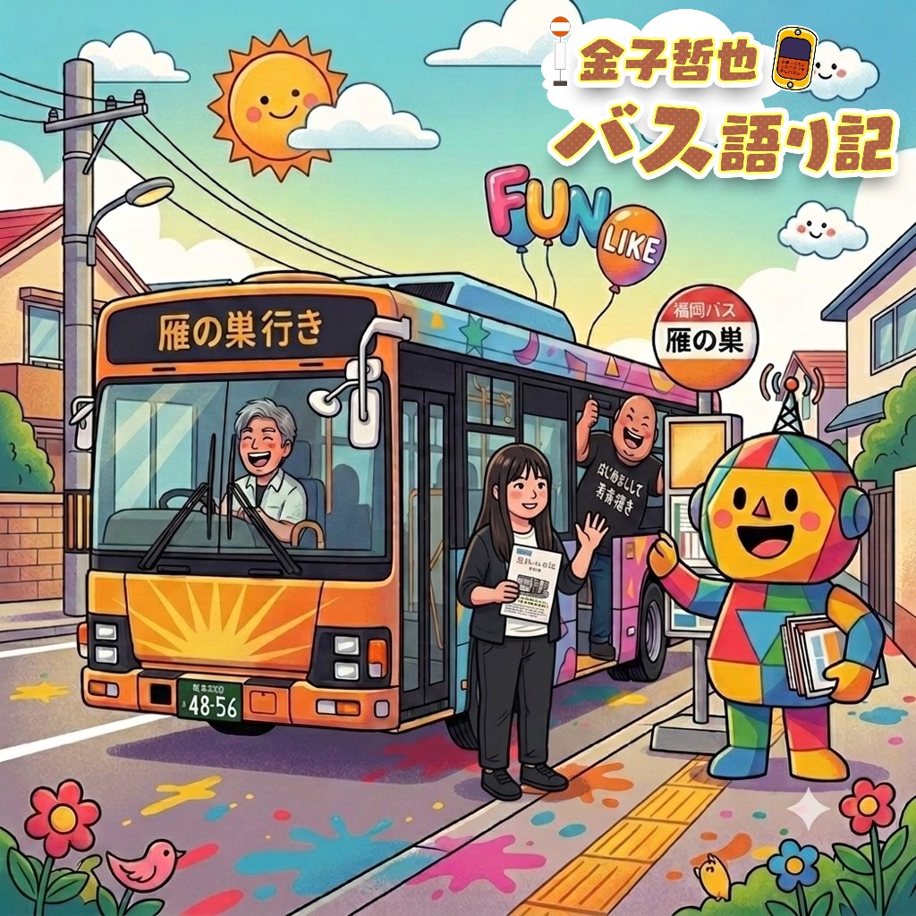 #124「ディープな福岡市東区バスマニアの会 再び！…発車します！」 episode artwork