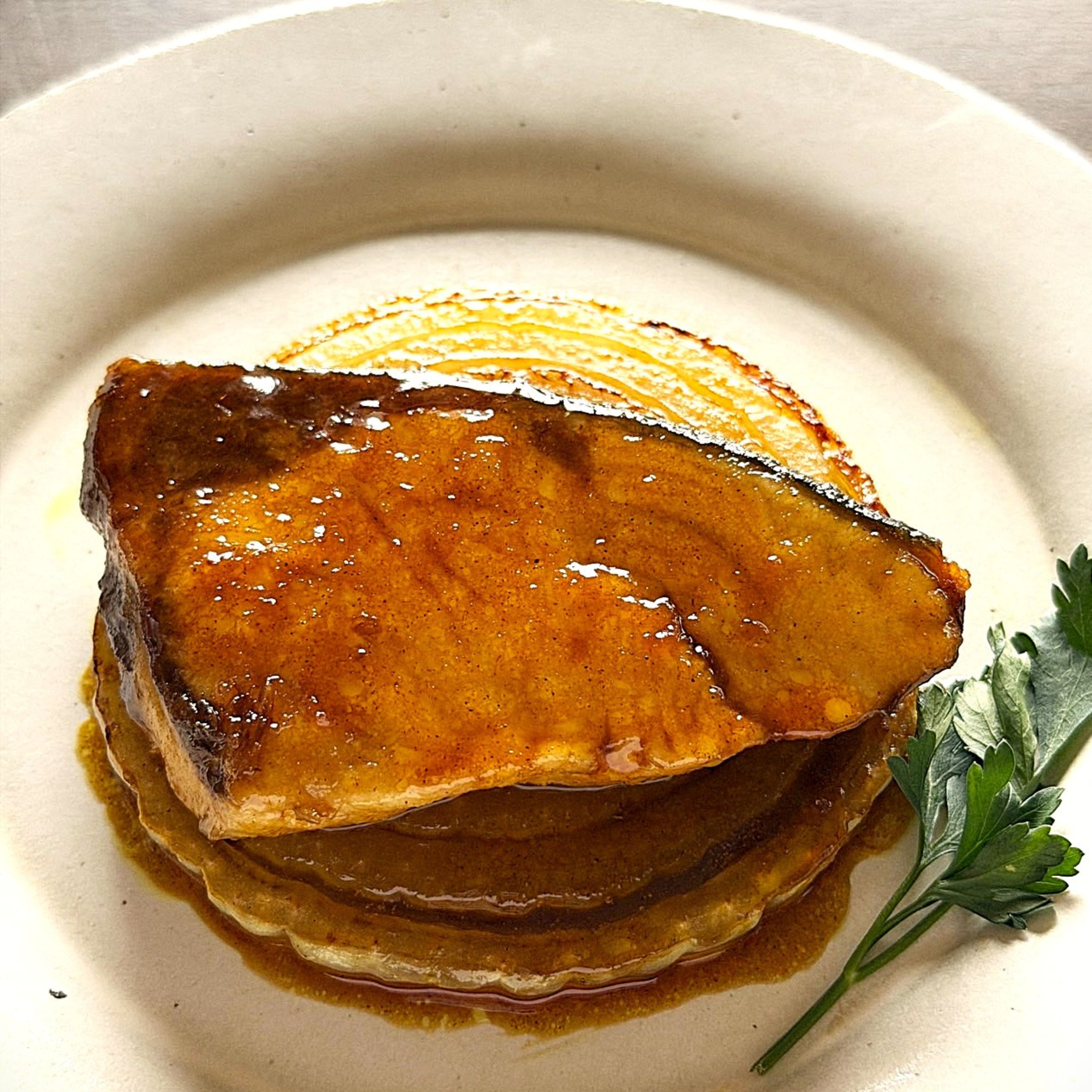 🥣『 ぶりのカレー照り焼き 』🐟🍛✨いつもの照り焼きにカレーのアクセント！😋
