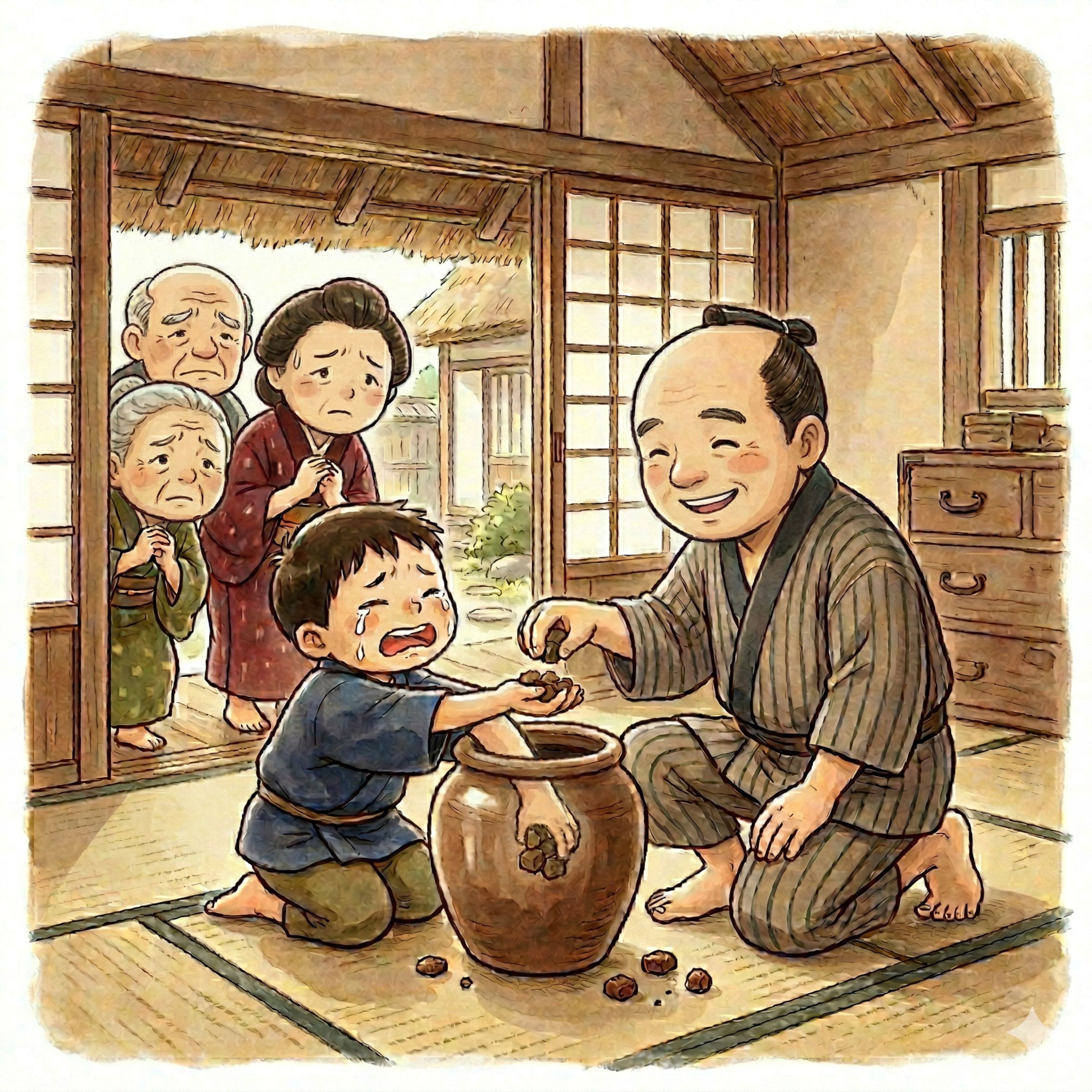 「甕（かめ）かる手の抜けん」　 のんびり者だらけの村で大事件！？ episode artwork
