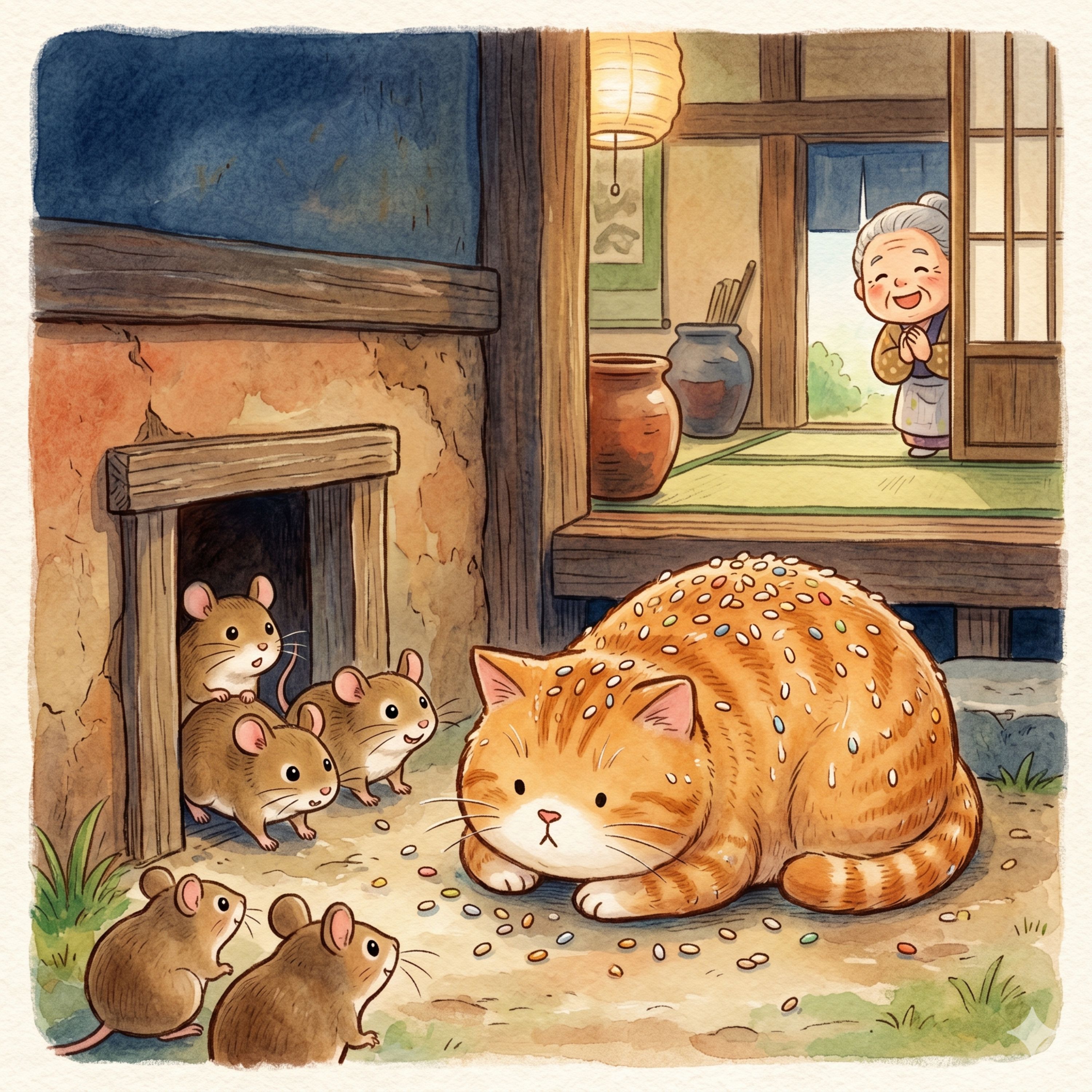 「やっぱ猫がよか」　 捨てられまいとする猫が渾身のネズミ捕り！