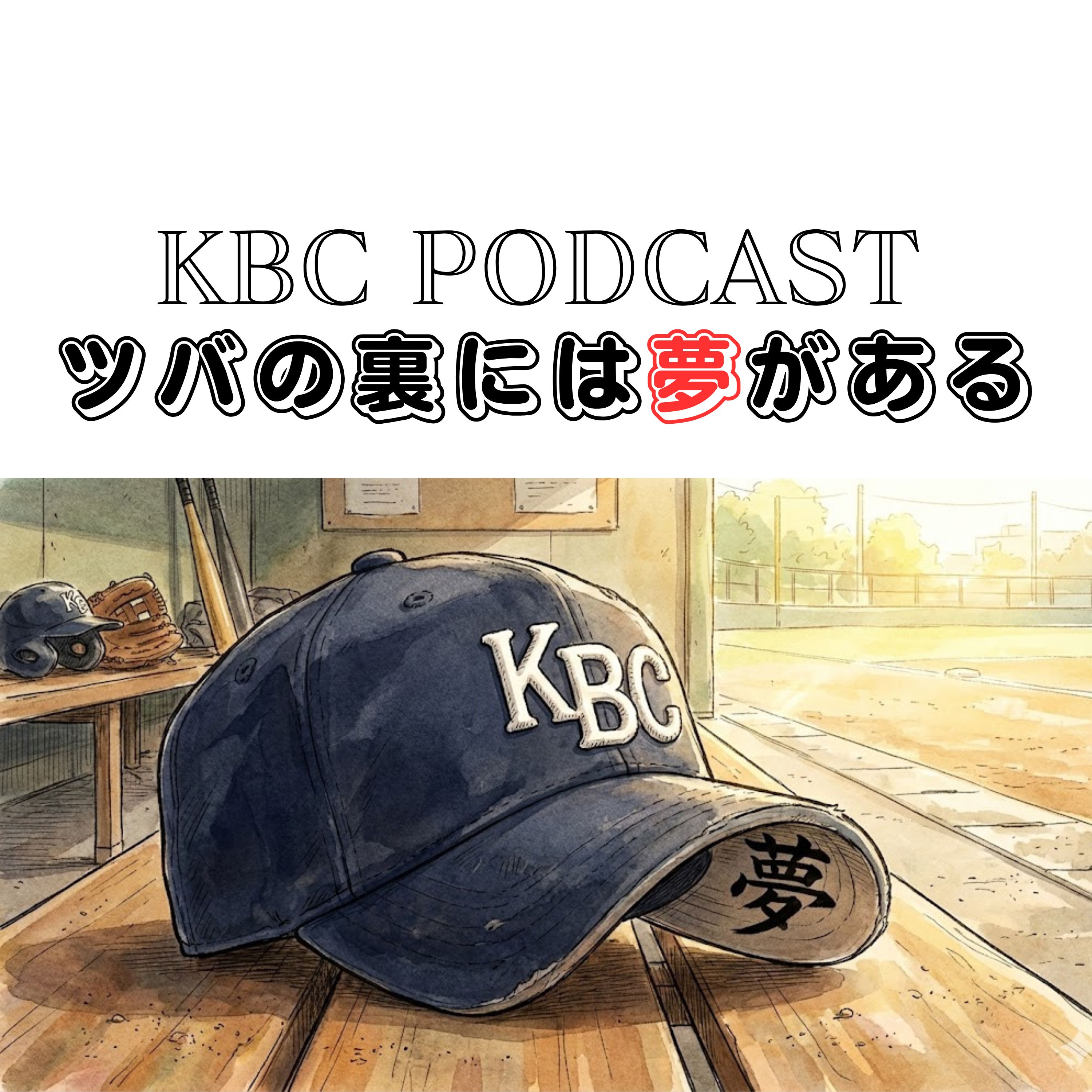 高校野球偏愛記  ツバの裏には夢がある cover art